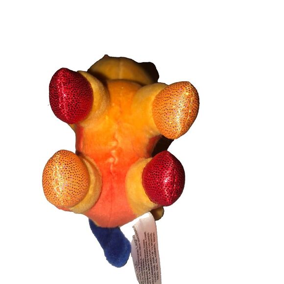 Tokidoki Unicorn Keychain Plush Mini Blind Bag Orange Tulip Flower Power open - Picture 3 of 5